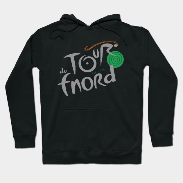 Tour du Fnord Hoodie by That ART Lady